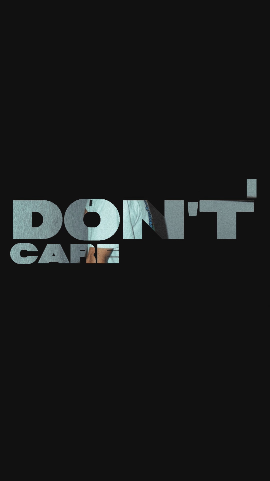 I Dont care