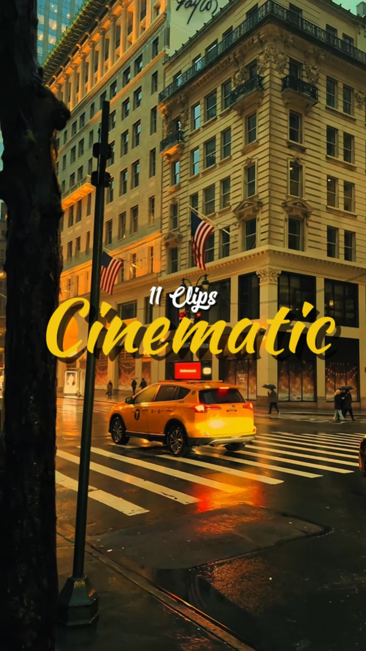11 CLIPES CINEMÁTICOS