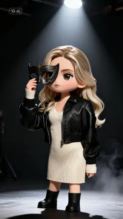 3D chibi character