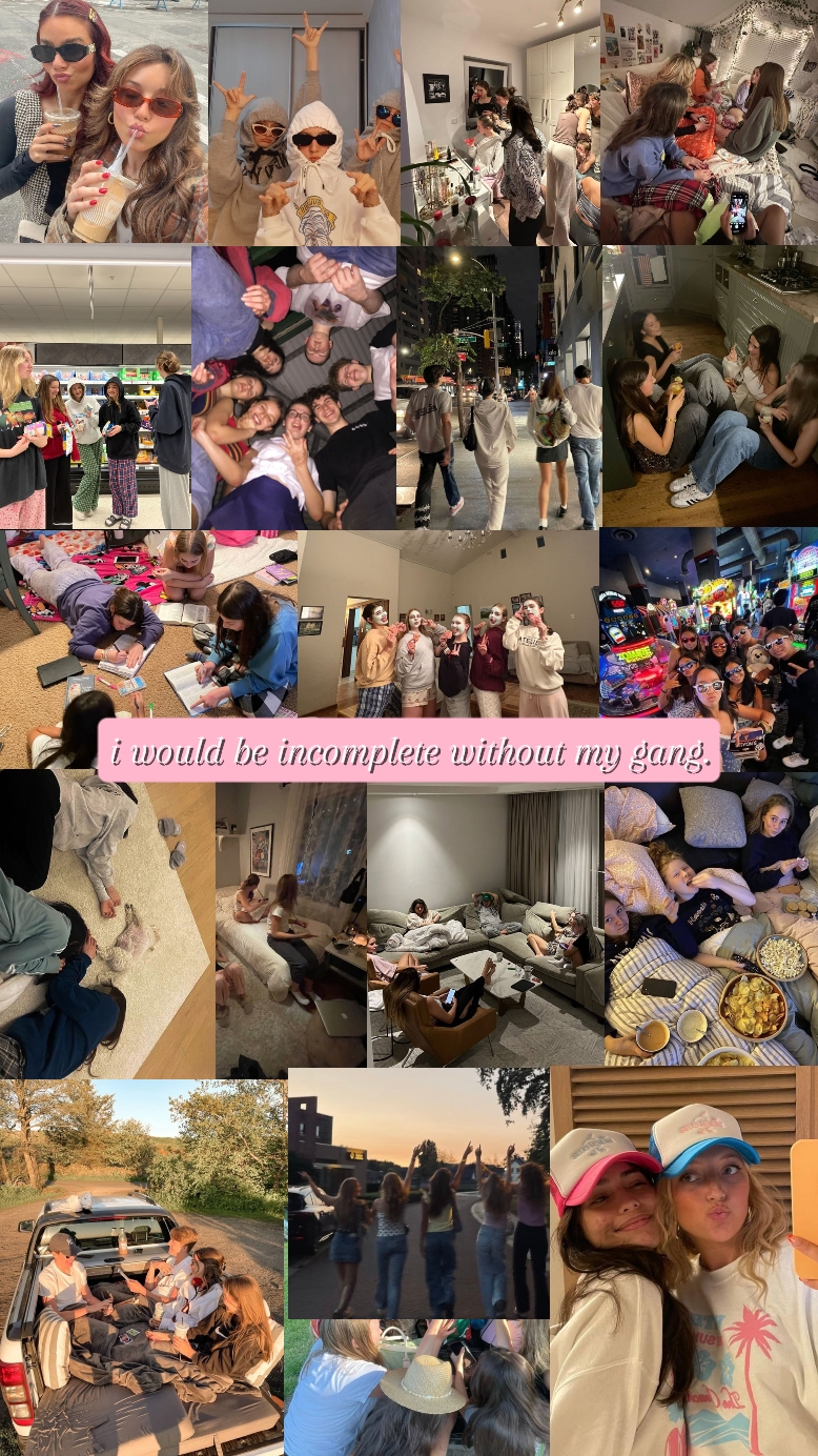 avec mon gang 