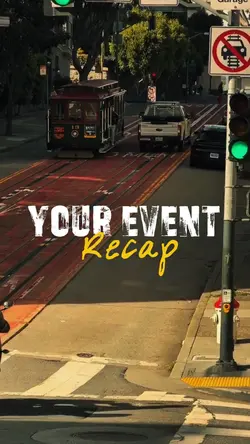 your event recap 