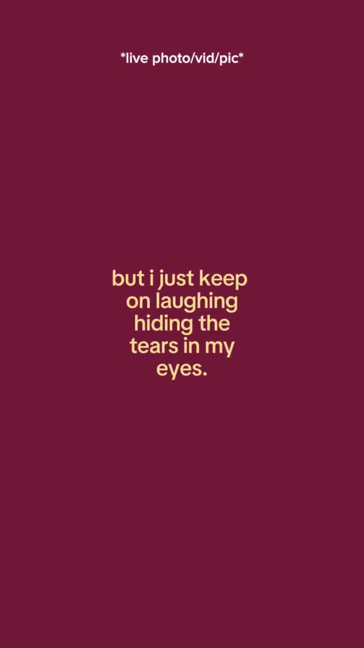 HidingTheTearsInEyes