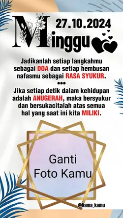 Story Hari Minggu_