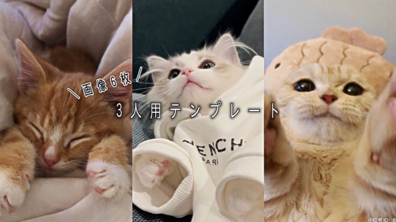 3人用テンプレート