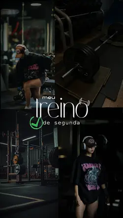 meu treino segunda 