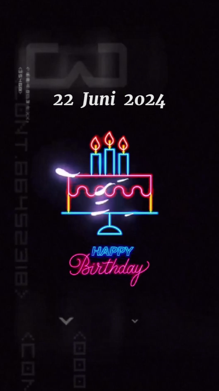 Birthday 22 JUNI