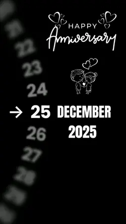 ANNIVERSARY 25 DEC