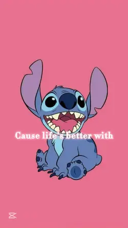 Stitch🌺💙and angel🌺💕