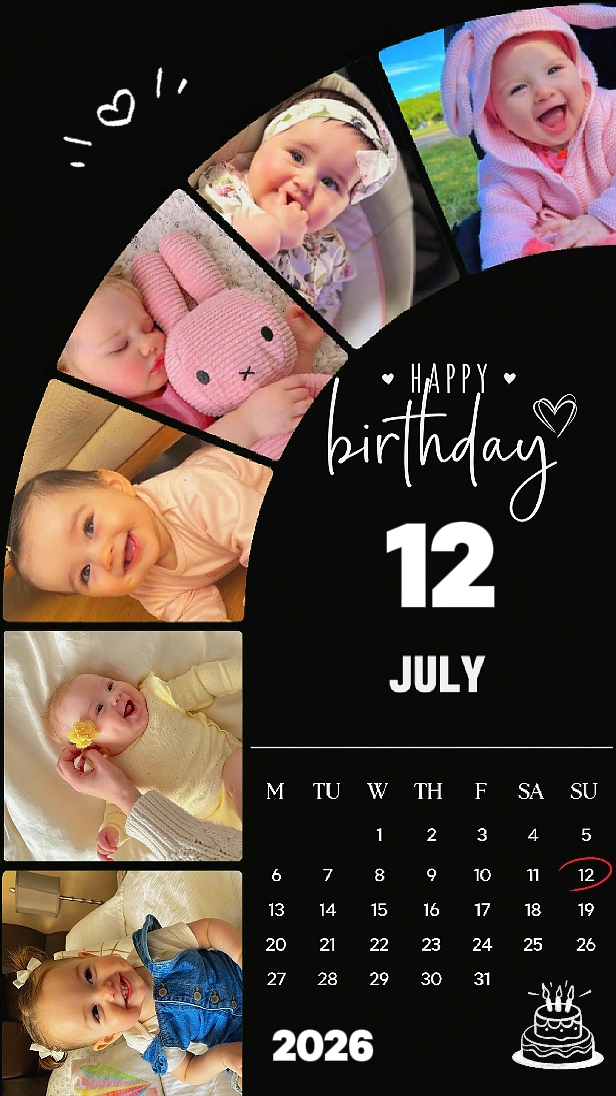 BDAY BABY 12 JULY