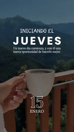 Hola jueves 