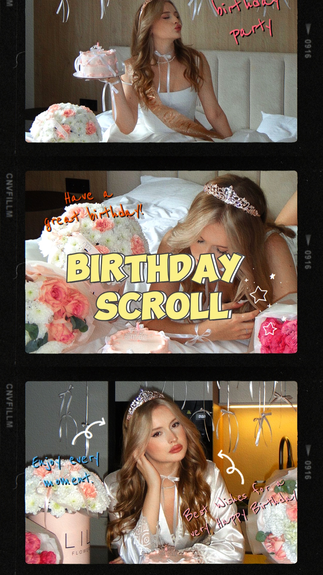 Rouleau d'anniversaire