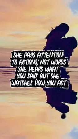 She’s pays attention