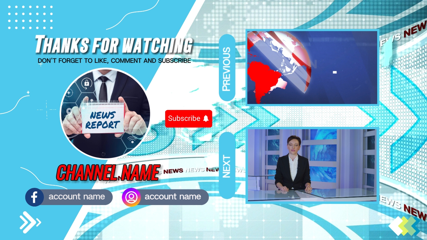 Outro de noticias políticas