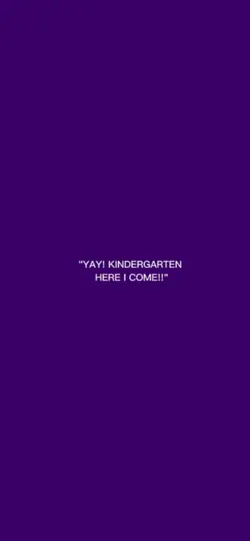 KINDERGARTEN.!!