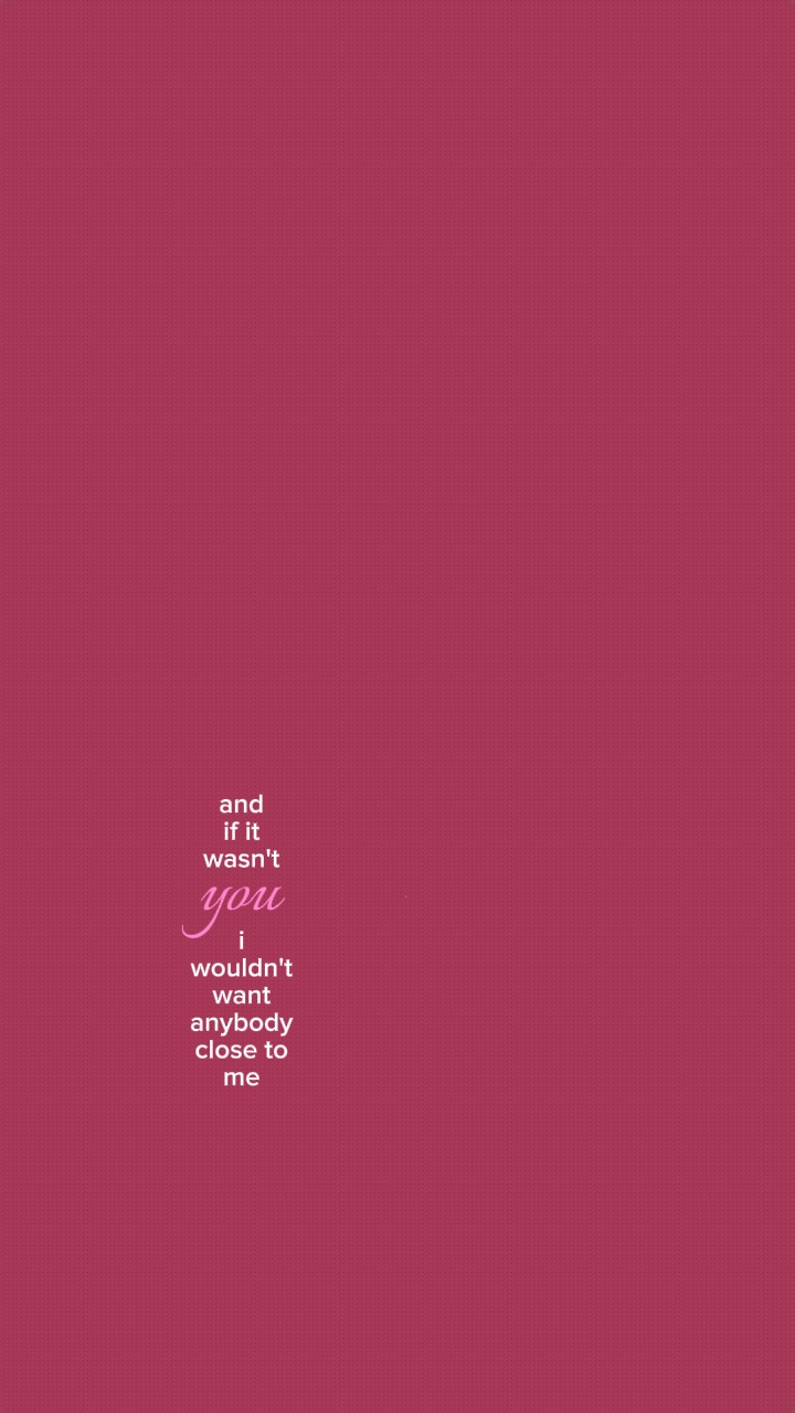 if it wasn’t you
