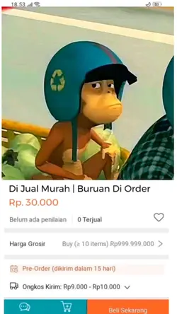 aku menjual temanku