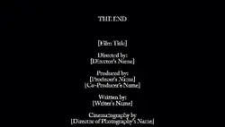 the end film