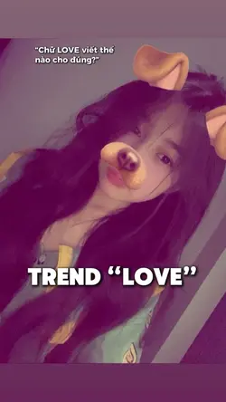 Mẫu Viết Chữ Love