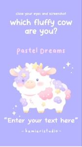 Fluffy Cow