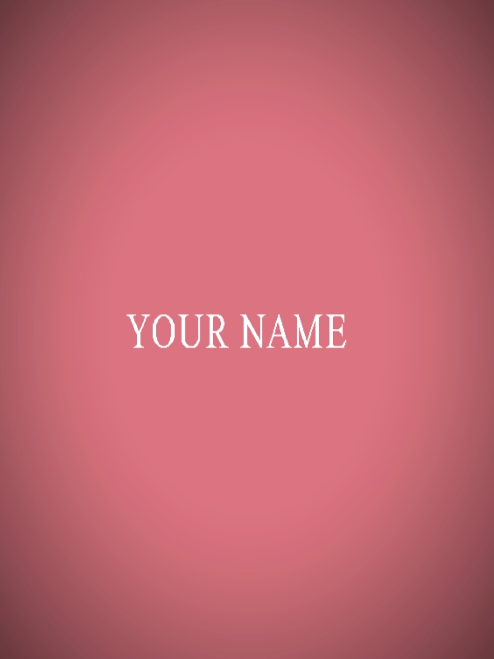your name:33