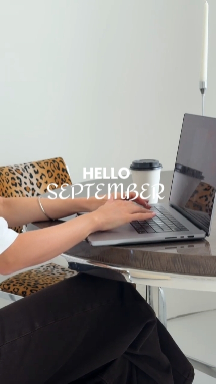 Bonjour septembre 