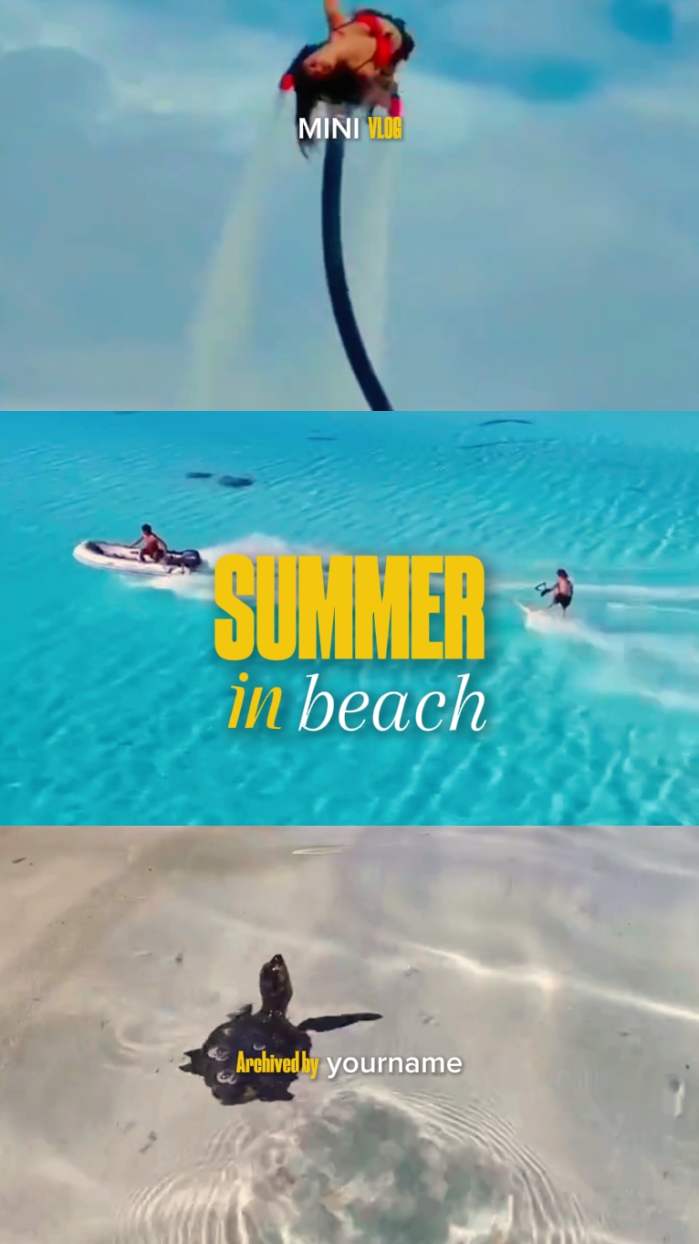 summer in beach