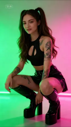 edgy cyberpunk