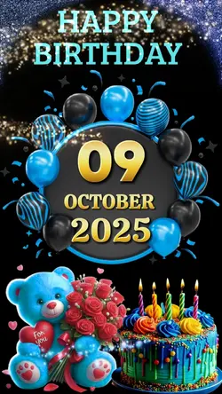 BIRTHDAY 9 OCTOBER 
