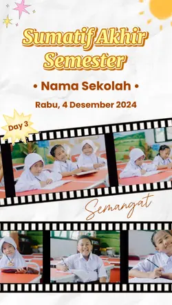 Momen Ujian Sekolah