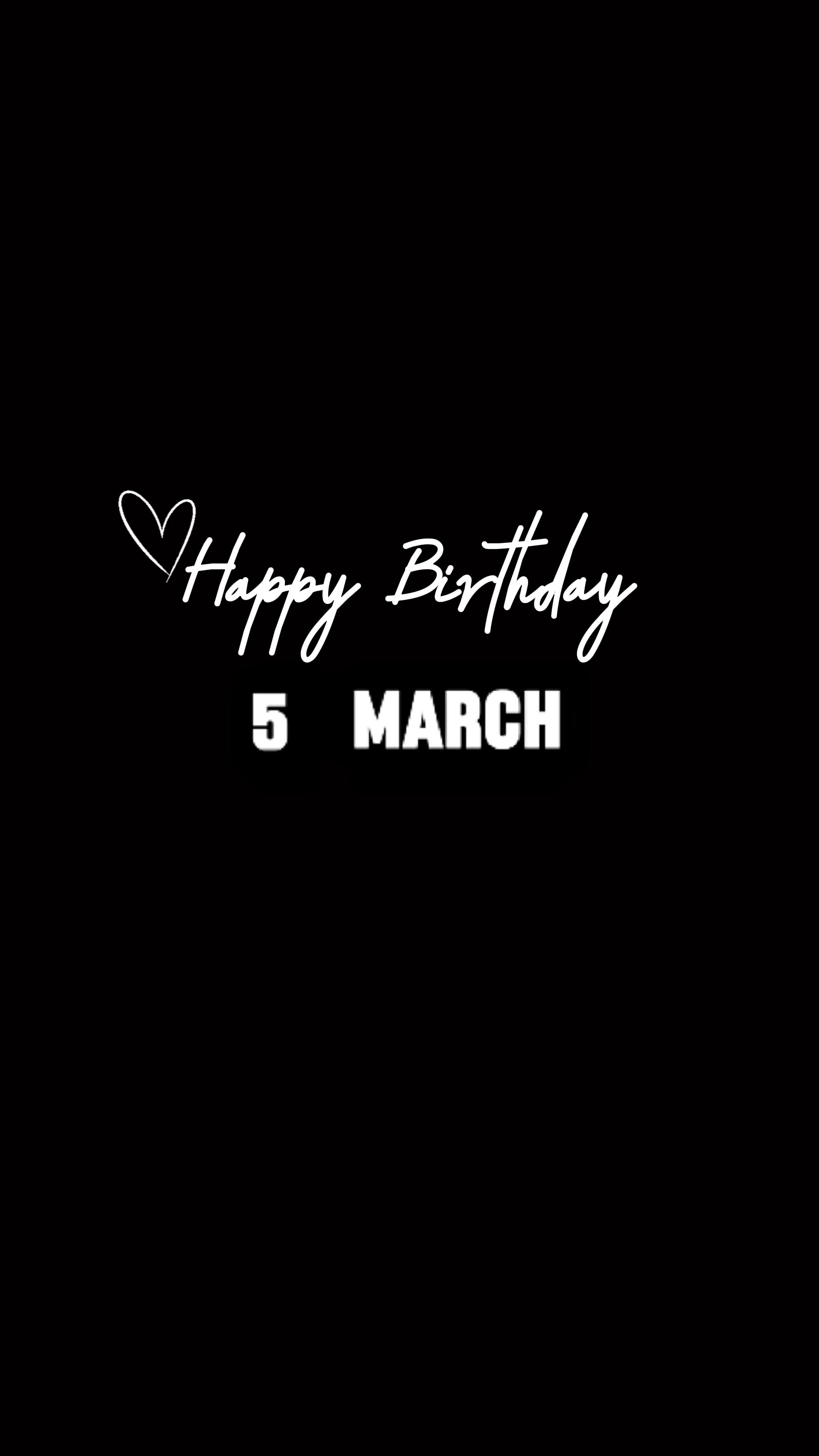 Cumpleaños 5 de marzo