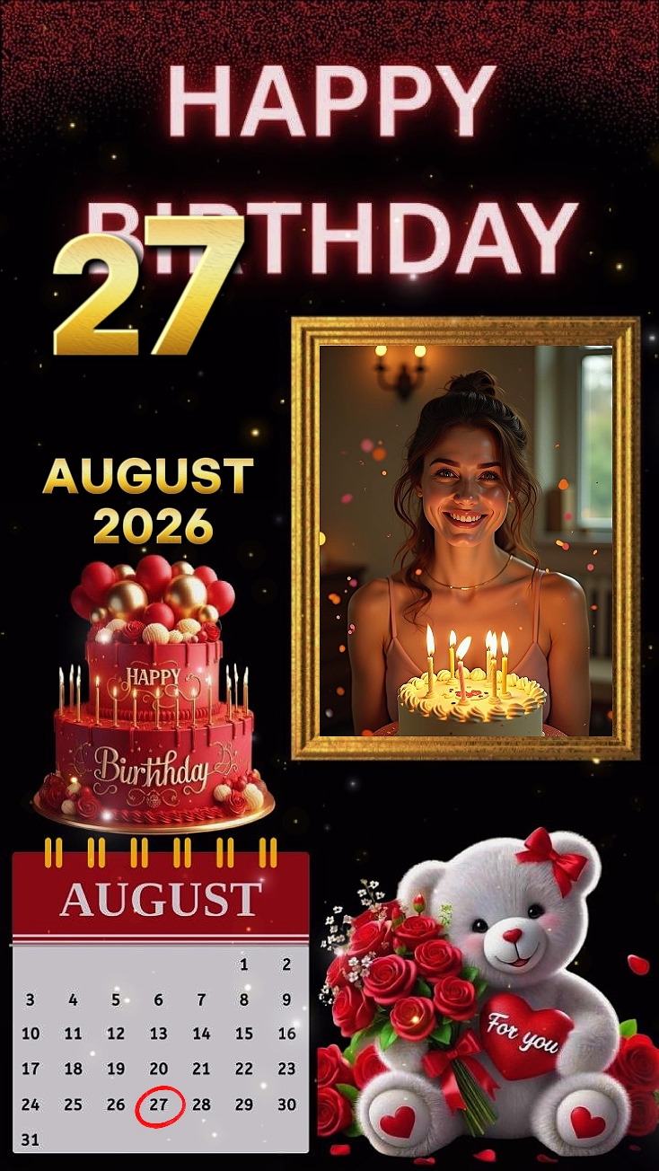 HBD 27 de agosto de 2026