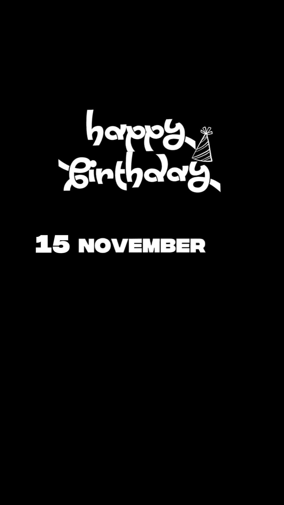 11월 15일 생일