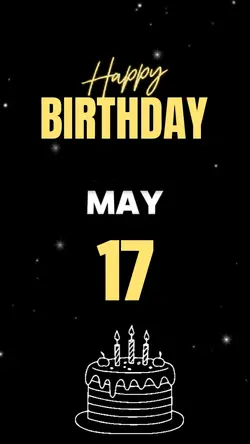 hbd may 17