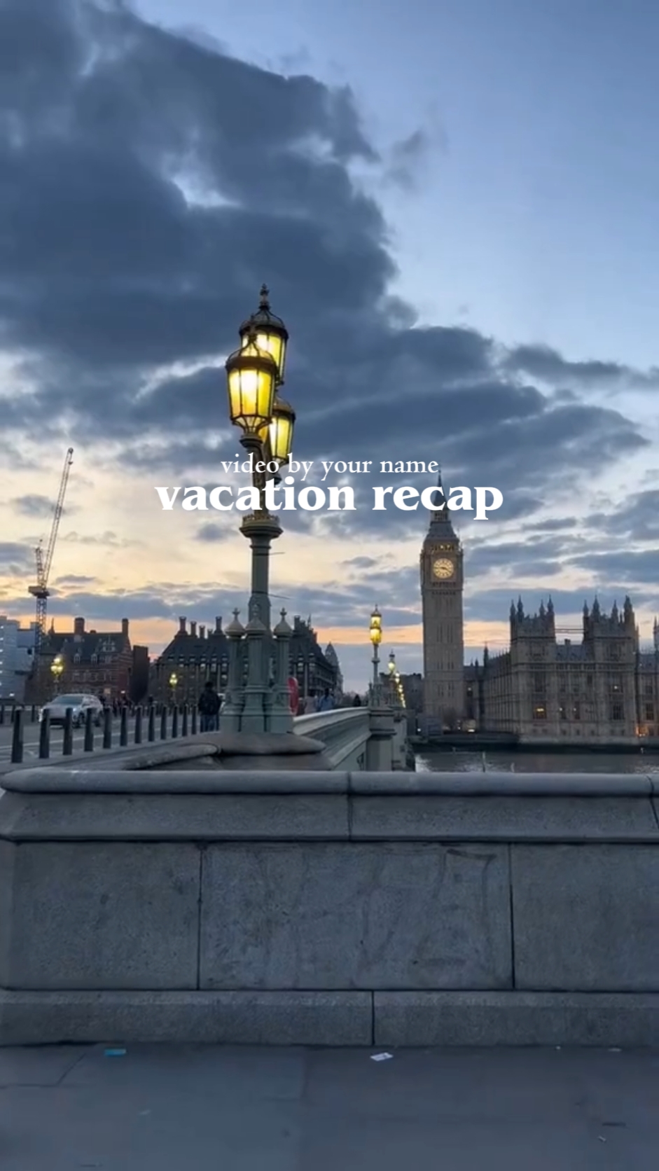 Récapitulatif des vacances