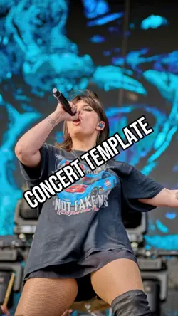 Concert Template