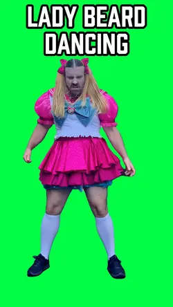 LADY BEARD DANCING