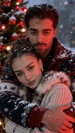 Pareja Navidad
