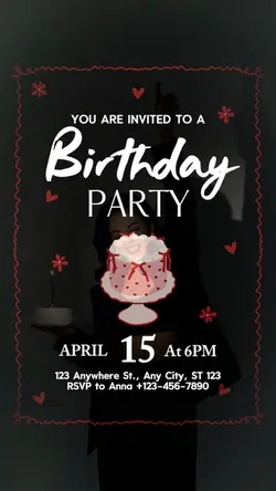 BIRTHDAY INVITATION