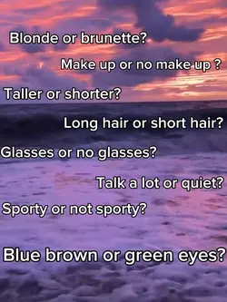 Questions for boys