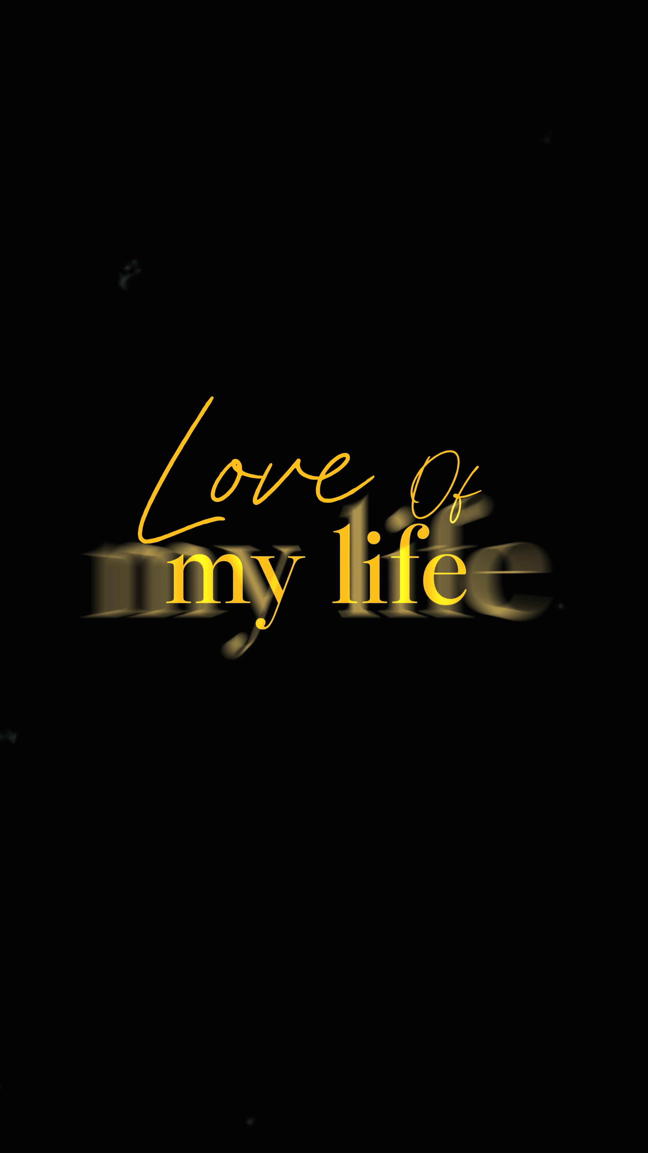 L'amour de ma vie