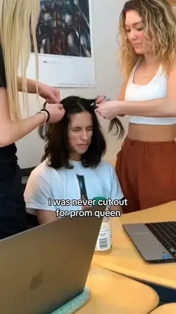 Prom queen glow up 