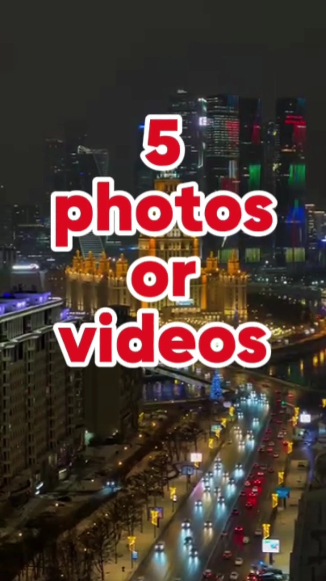 5 video or photo