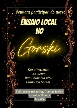 Convite Culto 