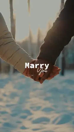marry you 