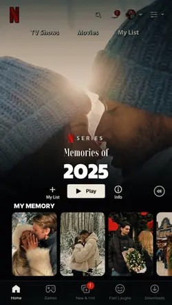 NETFLIX 2025 recap