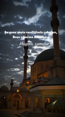 Hayırlı cumalar 