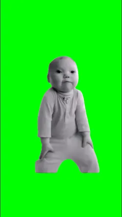AI baby dancing 