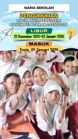 pengumuman libur