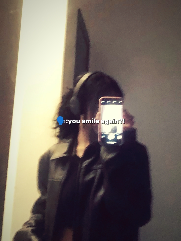 you smile again?