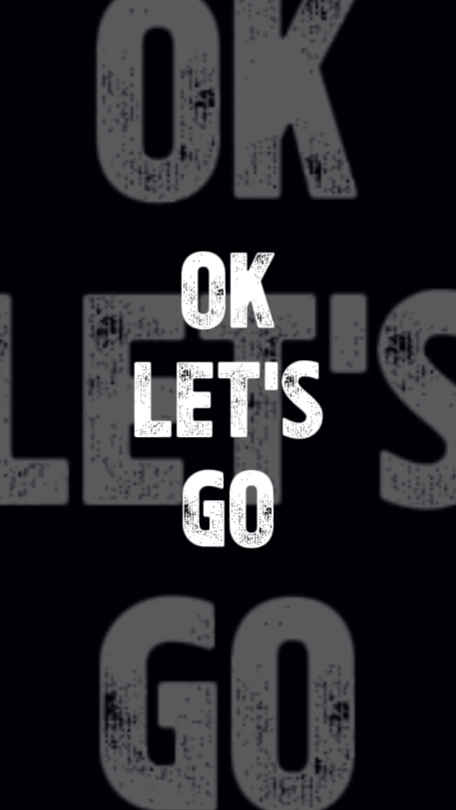 Ok let's go